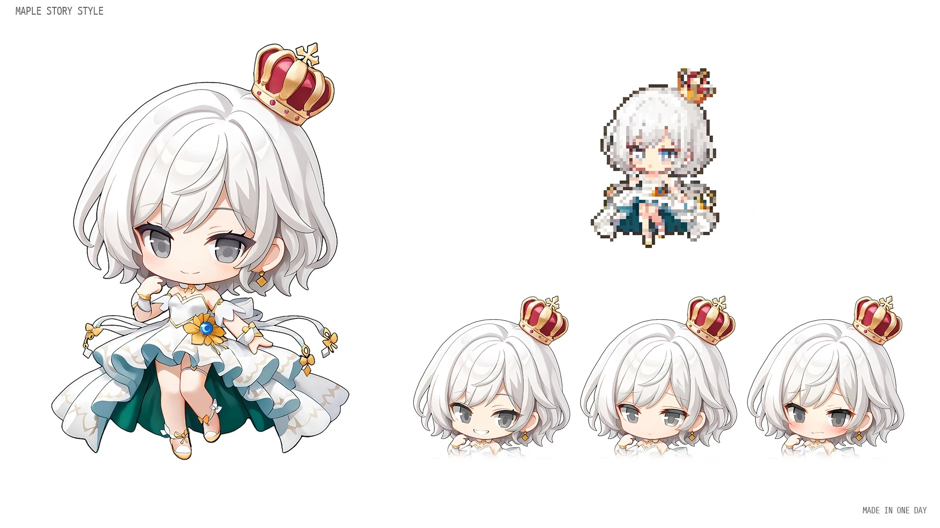 Chibi Princess — Style Study