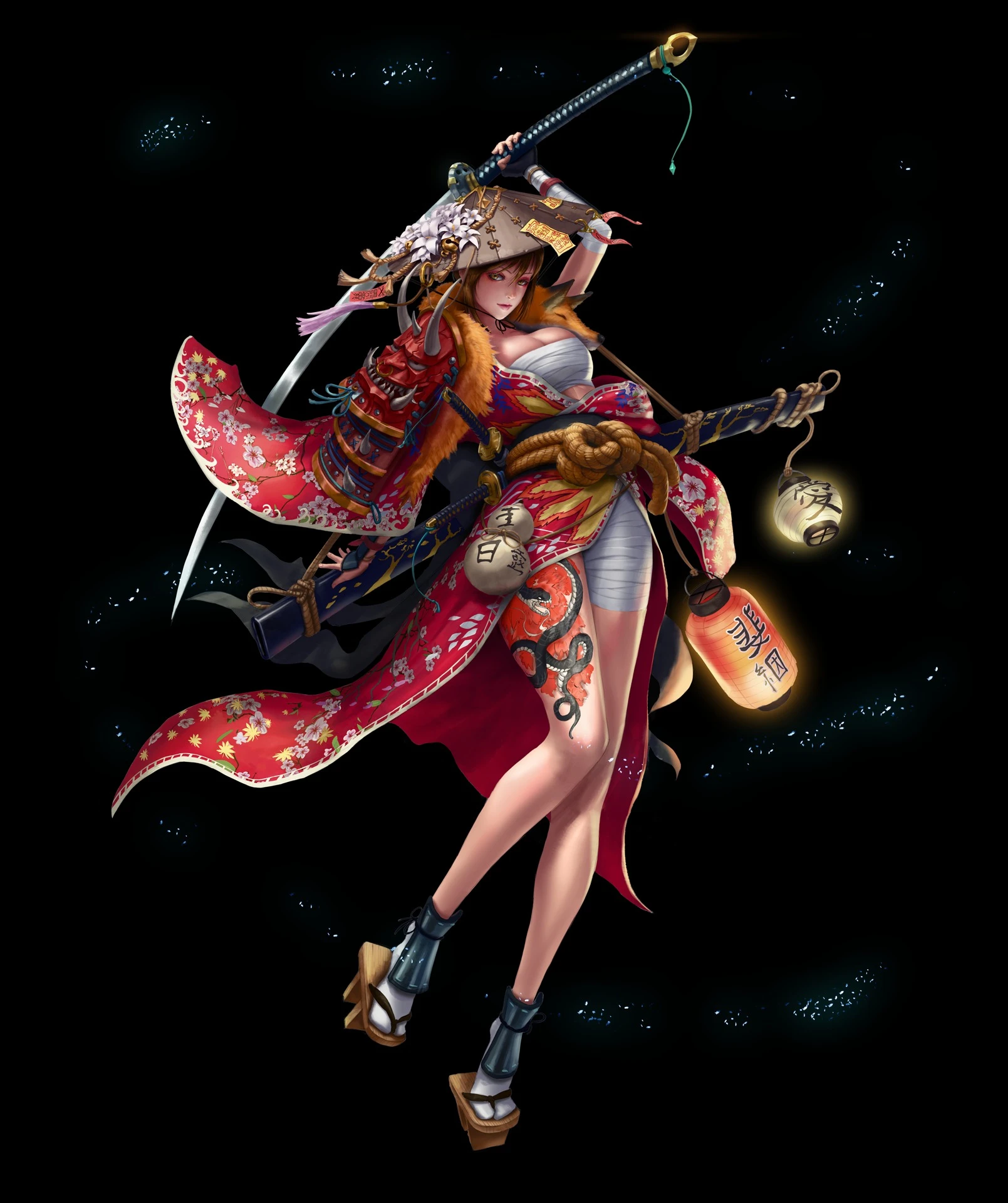 Samurai of Firefly — Hand-drawn
