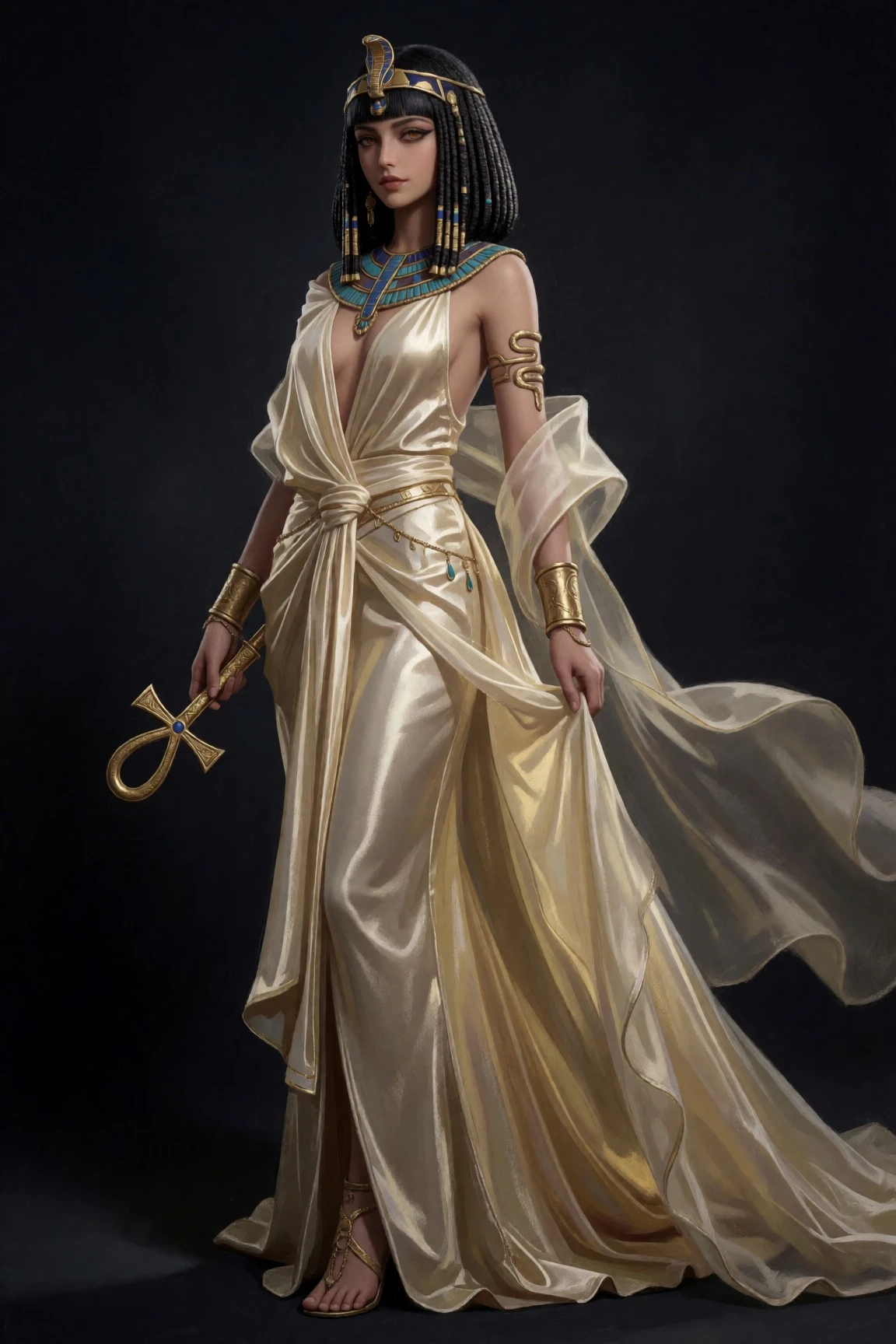 Cleopatra in Silk — Character Concept