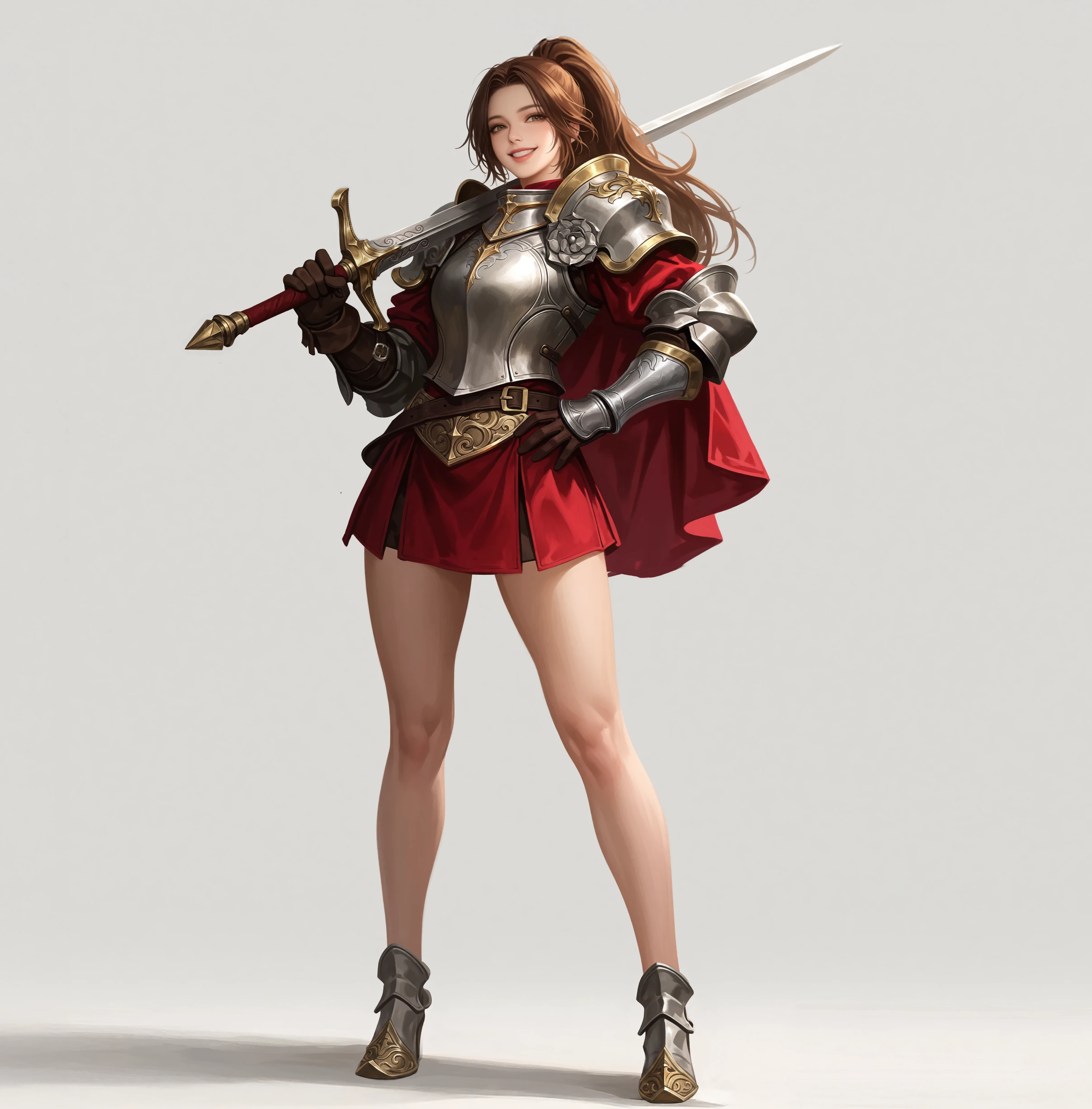 Triumphant Blade Dancer — Character Concept · Sheet-Maker Test