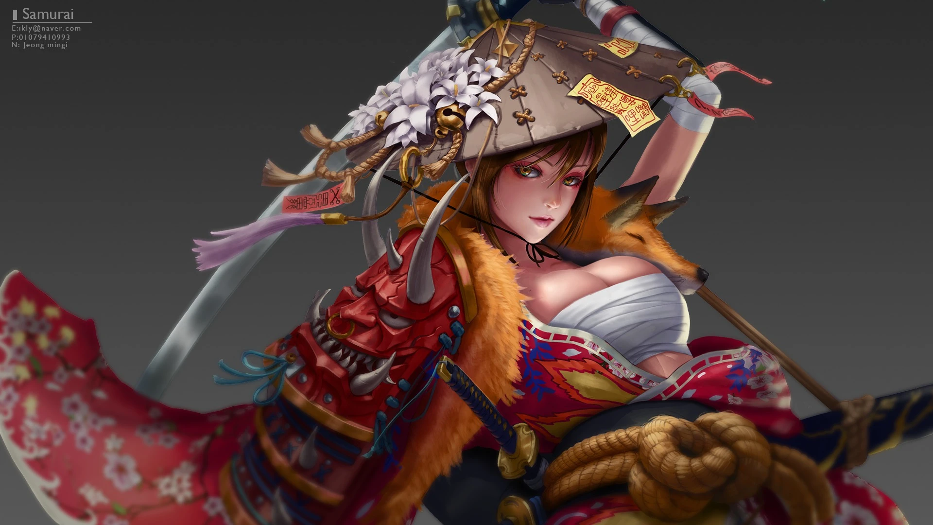 Samurai of Firefly — Hand-drawn